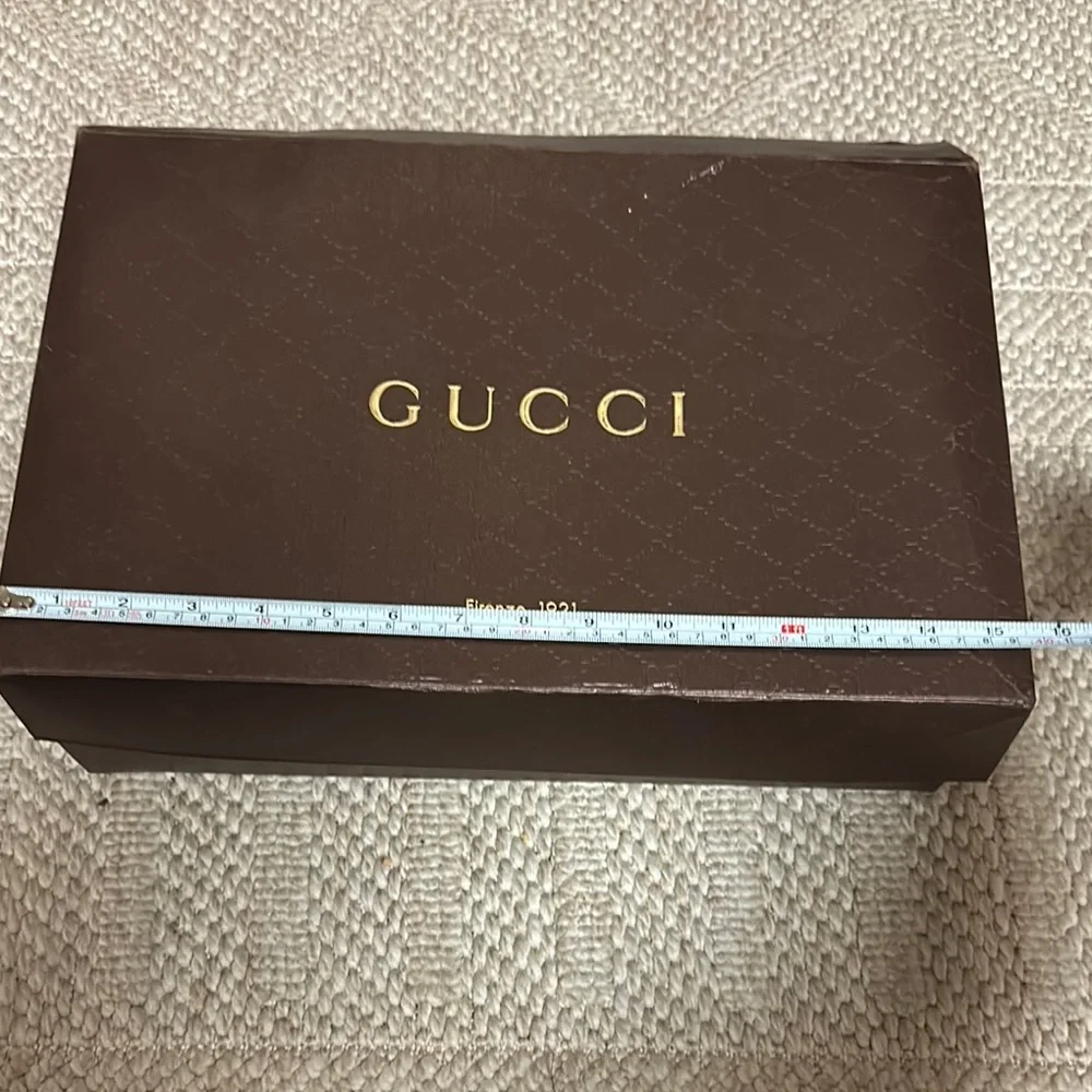 Gucci Brown Gift Box and Bag Set